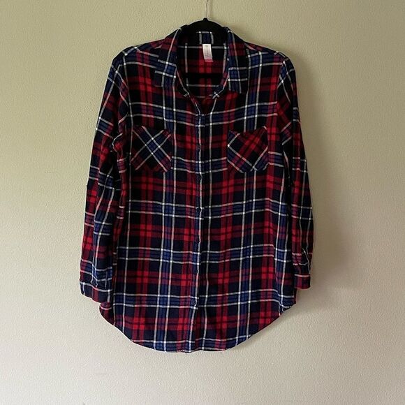 No Boundaries Plaid Flannel Shirt. Size 2X. - Picture 1 of 4